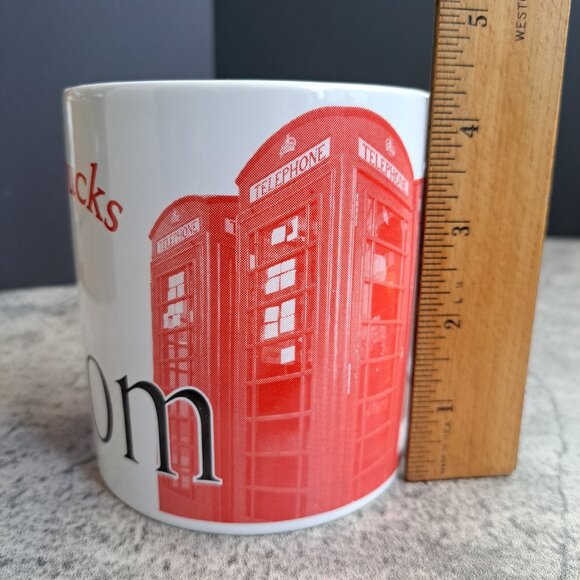 Starbucks United Kingdom 1999 City Mug Collector Series Phone Booth England - Picture 7 of 11